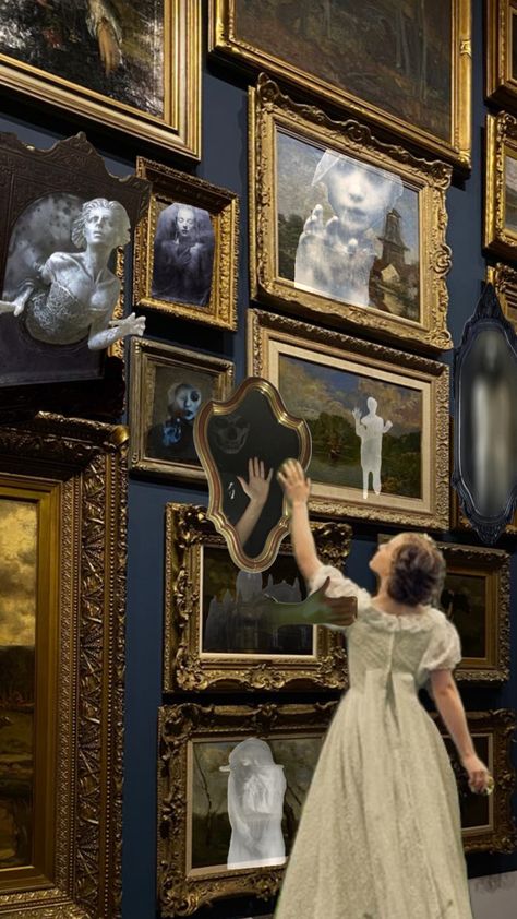 please don’t touch the art #art #museum #creepy #horror #ghost #vintage Creepy Museum, Horror Museum, Haunted Museum Aesthetic, Haunted Museum, Creepy Paintings, Dubai Art, Ghost Family, Night At The Museum, Virtual Museum