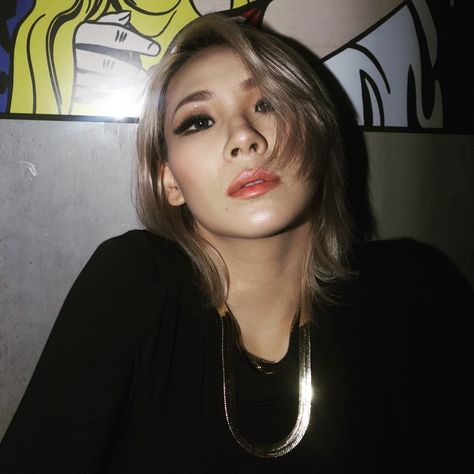 Instagram, Black, Hair, Lee Chaerin, Cl 2ne1, Profile Picture, Instagram Post, Wall, Red