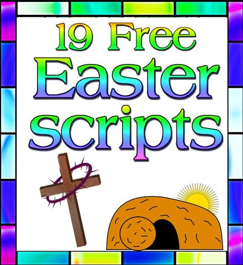 Picture Easter Programs For Church For Kids, Easter Plays For Church For Kids, Easter Skits For Church For Kids, Easter Speeches For Church For Kids, Easter Skits For Church, Easter Costumes For Kids, Easter Curriculum, Lds Easter, Scripture Graphics