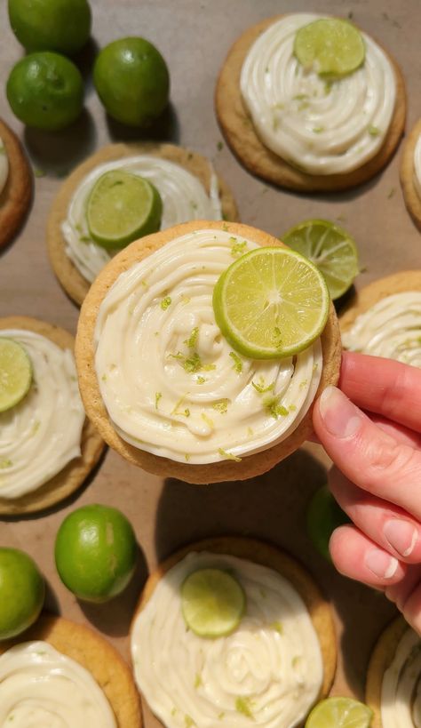 Key Lime Cheesecake Cookie- Crumbl Copycat Cookie Recipe Crumbl Style Cookies, Keylime Cookie, Key Lime Pie Cookies, Key Lime Cookie, Key Lime Cookie Recipe, Crumbl Copycat, Key Lime Cookies, Crumble Cookie Recipe, Cheesecake Cookie