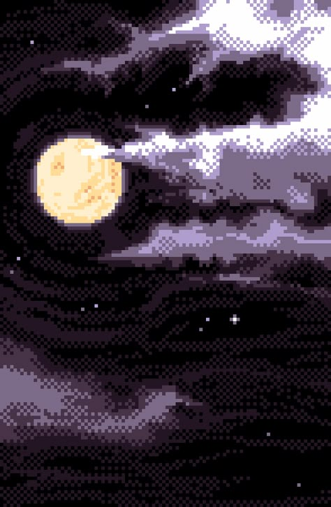 Noirlac Pixel, Pixel Homescreen, Pixel Art Landscape, Piskel Art, Pixel Art Background, Arte 8 Bits, 8bit Art, Cool Pixel Art, Scenery Background