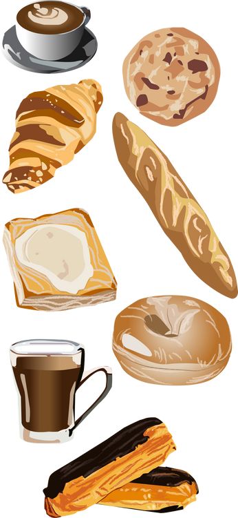 #claireseiber #coffee #drinks #foods #bakery #coffeeshop #bread #sweets #food #beverage #computer #digital #art #drawing #artwork #artwanted Coffee And Bakery, Bakery Items, Digital Art Drawing, Portfolio Images, Artist Portfolio, Drawing Artwork, Coffee Shops, New Artists, Featured Artist