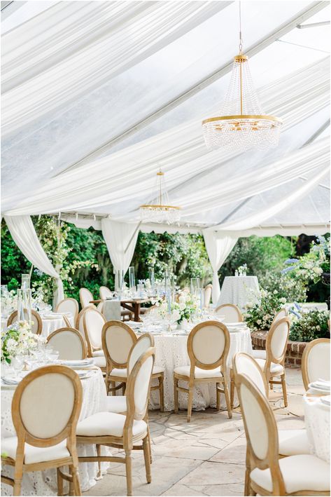 Legare Waring House Wedding | Christina & Ryan Legare Waring House Wedding, Blue Napkins, Luxury Chairs, Ceremony Decor, Groomsmen Attire, Charleston Wedding, Signature Cocktail, Low Country, House Wedding