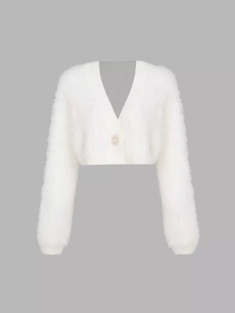 Crop Cardigan, Make Clothes, Estilo Preppy, Latest Dresses, White Cardigan, Trendy Clothes For Women, Affordable Clothes, Cropped Cardigan, Fame Dr