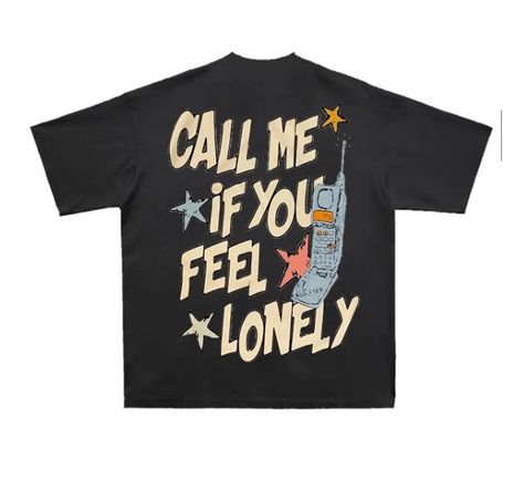 TYLER THE CREATOR CALL ME IF YOU FEEL LONELY T SHIRTS Step into a blend of vintage flair and modern streetwear with the Tyler the Creator "Call Me" Vintage Short Sleeve T-Shirt. Crafted from 100% cotton fleece, this T-shirt is designed for comfort and style with a loose fit that suits the dynamic lifestyles of today's youth. The tee features a sturdy, regular thickness that's perfect for summer wear, maintaining both durability and breathability. This T-shirt showcases a distinctive charac... Tyler The Creator Tshirt, Modern Streetwear, Vintage Short, Tyler The Creator, Vintage Shorts, Cotton Fleece, Summer Wear, Art Sketches, Call Me