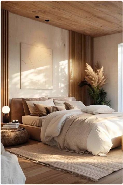 Scandanavian Interiors Bedroom, Scandanavian Interiors, Japandi Bedroom Ideas, Scandinavian Interior Bedroom, Japandi Bedroom, Scandinavian Design Bedroom, Neutral Bedroom Decor, Relaxing Bedroom, Lake Huron