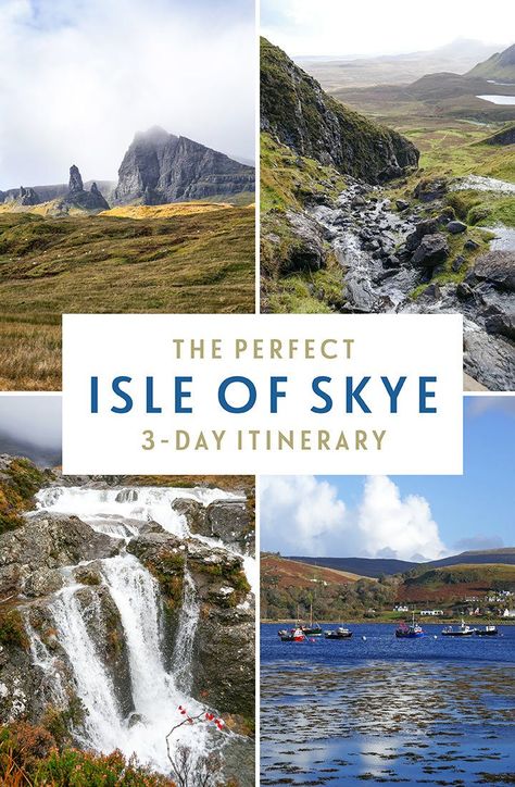 Isle Of Skye Itinerary, Scotland Places To Visit, Places To Visit In Scotland, Road Trip Uk, Best Of Scotland, Scotland Vacation, Scotland Road Trip, European Road Trip, Isle Of Skye Scotland