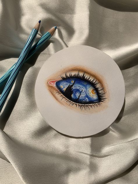 Galaxy Drawings, Starry Night Painting, Gcse Art Sketchbook, Gcse Art, Realistic Paintings, Night Painting, Hazel Eyes, Fashion Design Sketches, School Resources