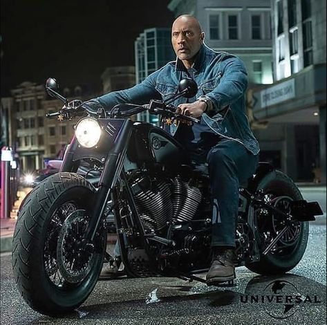 Dwane Johnson, Hobbs And Shaw, Spiritual Photos, Rock Johnson, Biker Outfit, The Rock Dwayne Johnson, Harley Bikes, Dwayne The Rock, Welcome To The Jungle