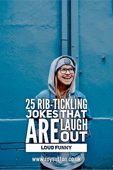 25 rib-tickling jokes that are laugh out loud funny - Roy Sutton Police Jokes, Laugh Out Loud Jokes, Laugh Out Loud Funny, Happy Quotes Funny, One Liner Jokes, Funny Statements, Laugh Out Loud, Silly Jokes, Jokes For Kids