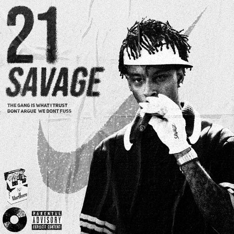 21 Savage Black And White, 21savage Aesthetic, Rappers Posters, 21 Savage Pfp, 21 Savage Aesthetic, 21 Savage Poster, Rapper Posters, Swag Poster, Y2k Posters