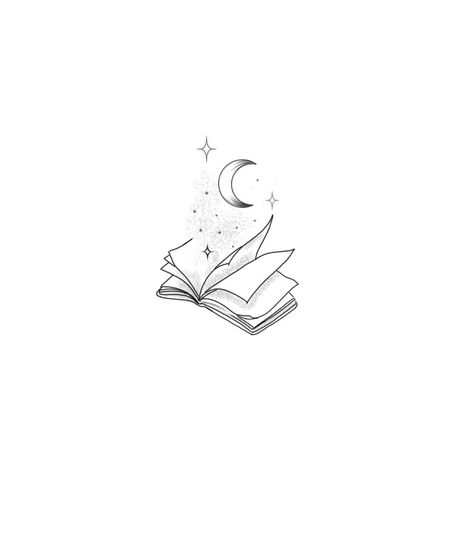 Tiny Book Tatoos, Book Stick And Poke Tattoo, Moon And Books Aesthetic, Notebook Tattoo Ideas, Small Tattoo Ideas Books, Mini Book Tattoo Ideas, Book Compass Tattoo, Moon And Book Tattoo, Small Book Tatoos