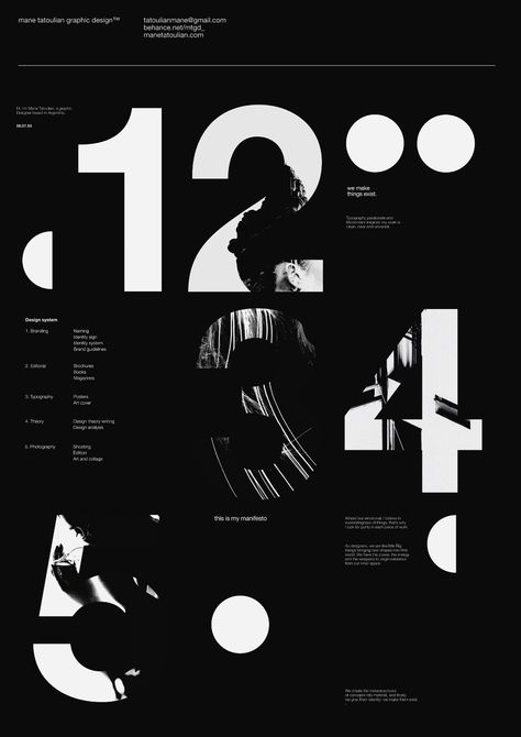 layout on Behance Behance Design, Typo Poster, 타이포그래피 포스터 디자인, Overlays Picsart, Typography Layout, Poster Layout, Typographic Design, Geek Culture, Design System