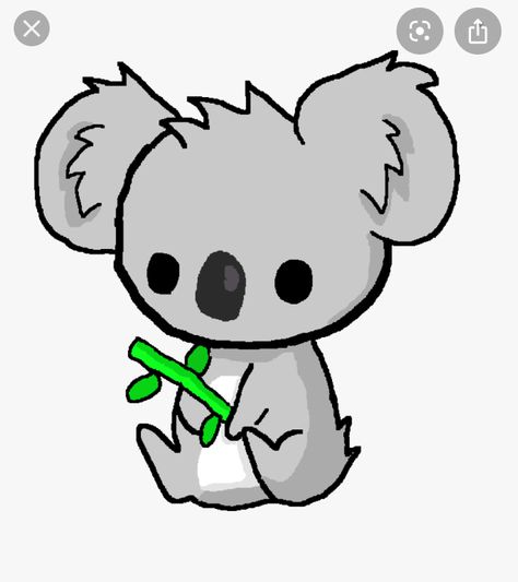 Cute Koala Drawing Easy, Kawaii Koala, Koala Illustration, Koala Drawing, Draw Kawaii, Cute Koala Bear, Drawing Eye, Animal Drawings Sketches, Cute Koala