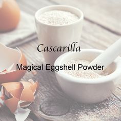 How To Use Eggshells In Witchcraft, Egg Shell Protection, Egg Shell Magic, Egg Shell Powder Magic, Eggshell Witchcraft, Spell Powder Recipes, Eggshell Powder Uses, Eggshell Uses Witchcraft, Cascarilla Powder Witchcraft