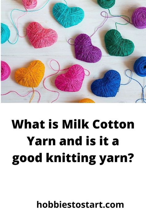 yarn crochet patterns, knitting yarn, DIY yarn projects Milk Cotton Yarn, Milk Cotton Yarn Projects, Cotton Yarn Crochet Projects, Cotton Yarn Projects, Crochet With Cotton Yarn, Fibres Textiles, Knitting Supplies, Types Of Yarn, Yarn Diy