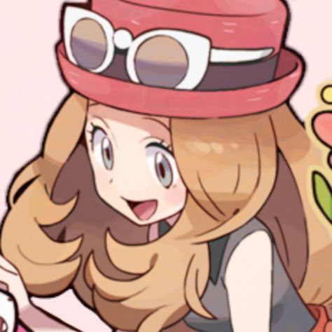 Serena Pokemon Pfp, Pokemon Serena Icon, Serena Pokemon Icons, Pokemon Icons Aesthetic, Slowpoke Pokemon, Pokemon Pfp, Pokémon Icons, Pokemon Icon, Serena Pokemon