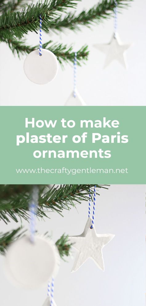 Plaster Of Paris Christmas Crafts, Plaster Of Paris Christmas Ornaments, Perfect Plaster Crafts, Plaster Ornaments Diy, Plaster Christmas Tree, Plaster Christmas Ornaments, Plaster Of Paris Crafts Molds, Plaster Of Paris Christmas, Diy Plaster Of Paris Projects