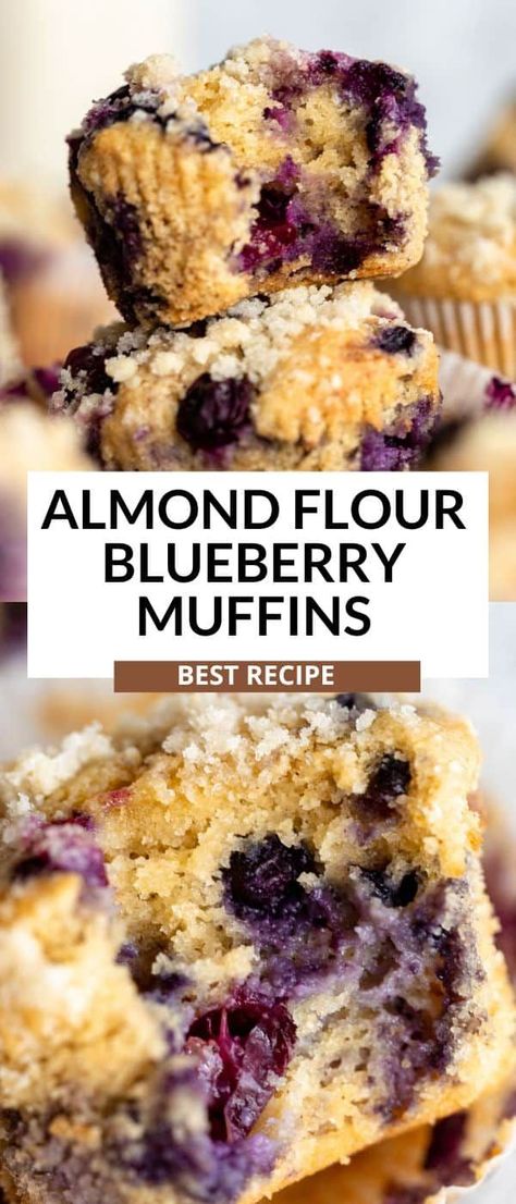 Almond Flour Banana Blueberry Muffins, Celiacs Disease, Almond Flour Blueberry, Moms Food, Almond Flour Blueberry Muffins, Muffins Paleo, Paleo Breads, Gluten Free Blueberry Muffins, Inflammation Recipes