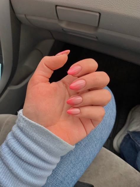 Tumblr Thoughts, Natrual Nails, Glittery Acrylic Nails, Office Nails, Baby Boomers Nails, Trendy Office, Subtle Nails, Simple Gel Nails, Summery Nails