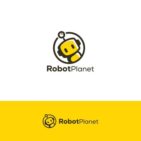 Science Lettering, Business Typography, Robot Mascot, Future Innovation, Robot Icon, Robot Logo, Ideas Graphic Design, Corporate Template, 50% Logo