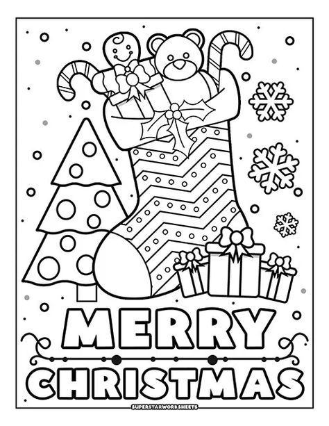 Christmas Coloring Pages - Superstar Worksheets Christmas Coloring Printables Free, Christmas Coloring Sheets For Kids, Christmas Coloring Printables, Superstar Worksheets, Merry Christmas Coloring Pages, Christmas Colouring Pages, Christmas Coloring Pages For Kids, Christmas Coloring Page, Free Christmas Coloring Pages