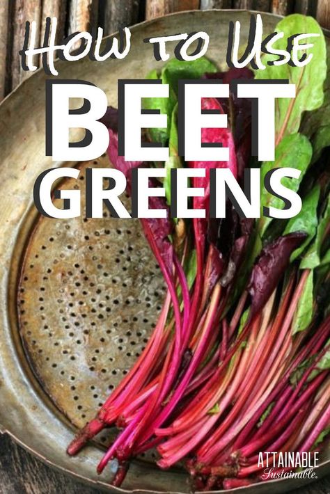 Essen, Beetroot Leaves Recipe, Beet Leaf Recipes, Beet Green Recipes, Beet Leaves, Cooking Beets, Beetroot Recipes, Raw Beets, Fresh Beets