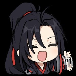 mdzs sticker Chibi Wei Ying, Mdzs Stickers, Chibi Stickers, Sticker Board, Adorable Stickers, Bad Memories, Reaction Pictures, Cute Stickers, Anime