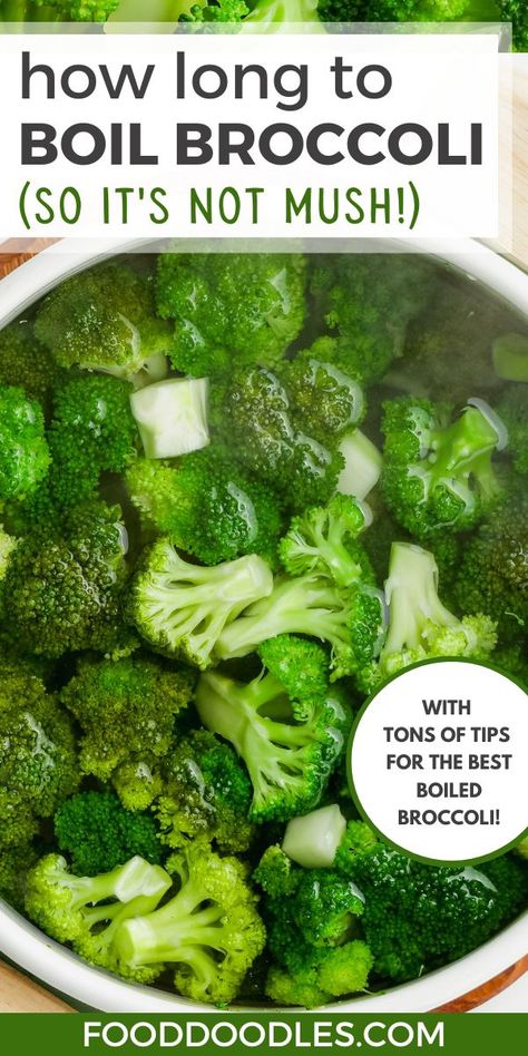 Steamed Broccoli Recipes, Frozen Broccoli Recipes, Cooking Fresh Broccoli, Boiled Broccoli, Butter Broccoli, Broccoli Recipes Side Dish, Best Broccoli, How To Cook Broccoli, How To Make Broccoli