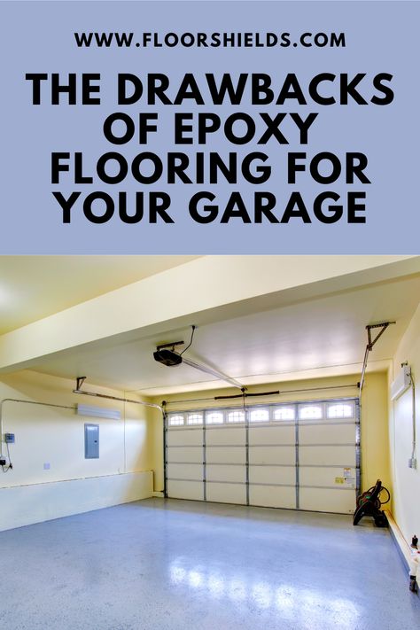 Epoxy flooring is a popular choice for garage floors because it is durable and easy to clean. However, there are some drawbacks to epoxy flooring that you should be aware of before you install it in your garage. Painting Concrete Garage Floor, Seal Garage Floor, Garage Floor Painting Ideas, Painting Garage Floors Diy, Refinish Garage Floor, Polyurea Garage Floor, Paint Garage Floors Diy, Finished Garage Floor, Redo Garage Floors