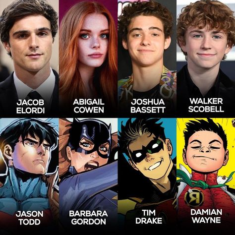 Here are our fancasts for the DCU’s ‘The Brave and the Bold’ film. Who are your fancasts for this future Batfamily film?… | Instagram Dc Fancast, Anime People Drawings, Mcu Spiderman, Film Instagram, Dc Comics Vs Marvel, Superhero Family, Marvel And Dc Characters, The Bat Man, Dc Tv Shows