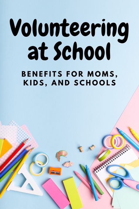 Why volunteering opportunities at school can be great for moms, grandparents, kids, and schools! Being a school volunteer is a great way to help out within your community, get to know your kids and their environment better, and create close friendships with fellows parents. Volunteering Opportunities, School Volunteer, Parent Volunteers, Parent Involvement, School Community, Volunteer Opportunities, Parents As Teachers, Co Parenting, Good Parenting