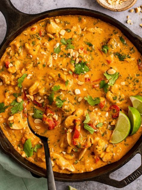 Panang Curry - Once Upon a Chef Panang Curry Chicken, Panang Curry Recipe, Red Curry Chicken, Once Upon A Chef, Coconut Curry Sauce, Panang Curry, Curry Dishes, Curry Sauce, Curry Chicken Recipes