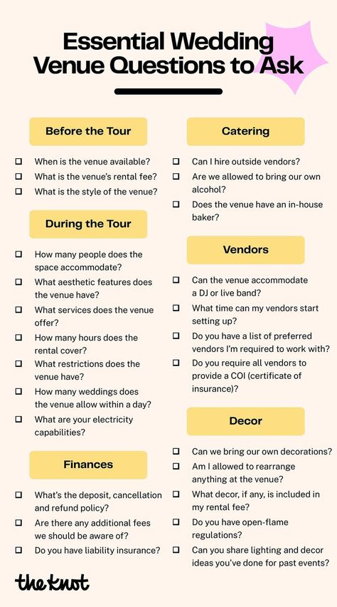 Find your dream venue effortlessly and quickly. 
.#WeddingPlanning #BrideToBe #WeddingInspiration #EventPlanning #DreamWedding Wedding Venue Questions, Venue Rental, Dream Venue, Dream Wedding Venues, Free Checklist, Printable Checklist, Bridal Shower Games, Questions To Ask, How To Make Notes