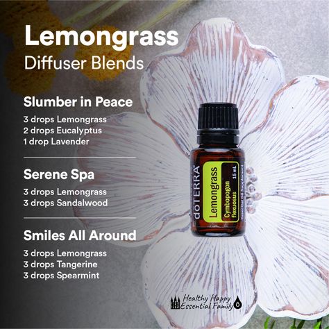 Lemon Grass Diffuser Blends, Lemongrass Diffuser Blend, Lemongrass Diffuser Blends, Aromatherapy Oil Blends, Diffuser Scents, Eo Blends, Doterra Diffuser, Doterra Diffuser Blends, Menthol Crystals