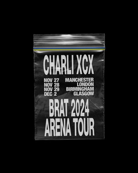 GKQJG8DboAAoL52 (1080×1350) Charli Xcx Poster, Cd Cover Design, Tour Poster, Brat Style, Tour Posters, Charli Xcx, Making Shirts, Phone Themes, Cultura Pop