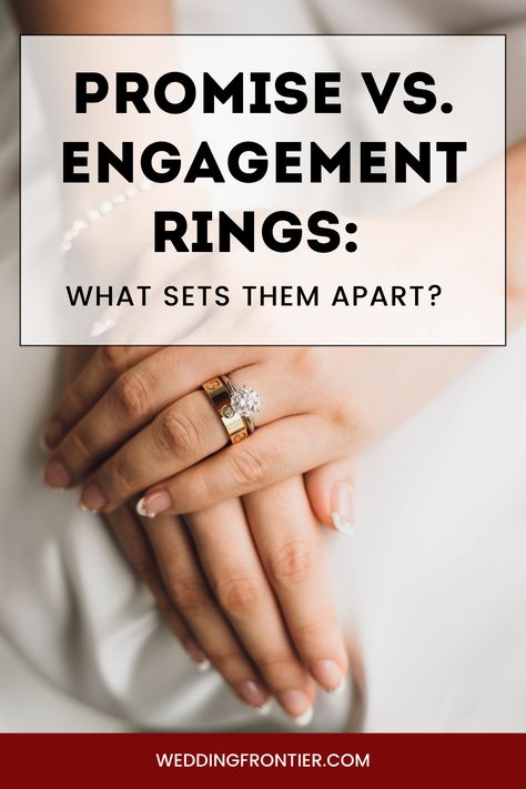 Decode the 5 essential differences between promise rings and engagement rings. #RingDecision #PromiseVsEngagement #LoveSymbols #RelationshipRings #PromiseRing Meaning Of A Promise Ring, Promise Ring Vs Engagement Ring, Difference Between Wedding Ring And Engagement Ring, What Finger Does A Promise Ring Go On, Promise Ring Meaning, Commitment Rings Couple, Promise Ring Quotes, Engagement Rings Guide, Wedding Rings Quotes