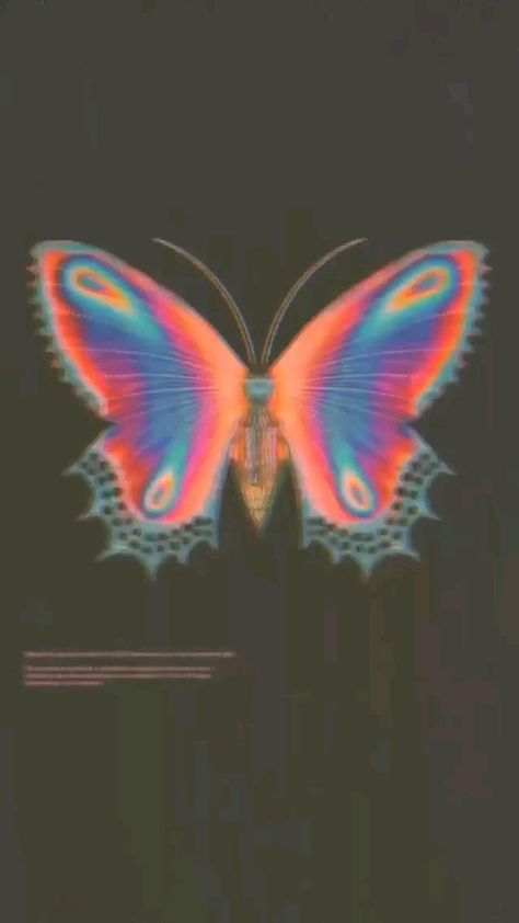 Wallpaper Trippy, Wallpaper Edgy, Wallpaper Butterfly, Butterfly Artwork, Trippy Wallpaper, Hippie Wallpaper, Edgy Wallpaper, Idea Pins, Butterfly Wallpaper