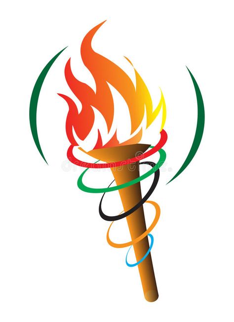 Olympic Torch. An illustration of olympic fire torch on white background. An add , #ad, #fire, #torch, #white, #olympic, #Olympic #ad Sports Day Decoration, Sports Day Poster, National Sports Day, Olympic Logo, Indian Army Wallpapers, Fire Torch, Olympic Theme, Olympic Flame, Certificate Background