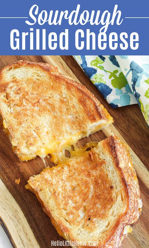 Grown Up Grilled Cheese Recipes, Loaded Grilled Cheese Sandwich, Gruyere Grilled Cheese Sandwiches, Grilled Cheese With Mozzarella, Healthier Grilled Cheese, Grilled Cheese With Sour Dough Bread, Tomato Grilled Cheese Sandwiches, Ham And Cheese Grilled Cheese, Grill Cheese Recipes