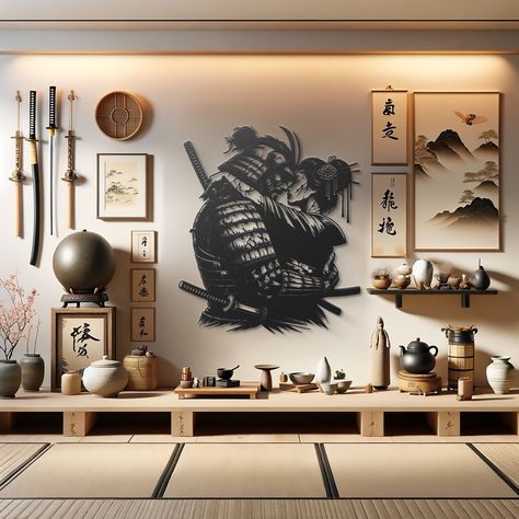 ☾~.~☕️follow me☕️~.~☾ Warrior Geisha, Japanese House Interior, Japanese Room Decor, Japanese Style Bedroom, Traditional Japanese Home, Japan Decor, Japanese Home Design, Traditional Japanese House, Japanese Room