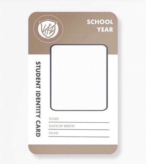 Kpop Id Template, Id Templates Aesthetic, Student Id Card Aesthetic, Id Card Template Kpop, School Id Template, School Id Template Layout, Idol School Dr, Student Id Card Template Aesthetic, Kpop Templates Edit