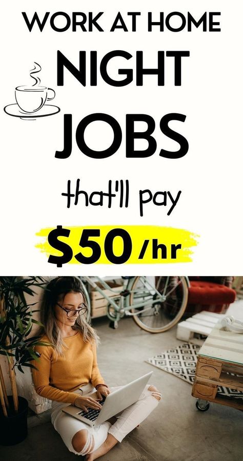 Work at home night jobs that pay $50/hr. Home Night, Work At Home Jobs, At Home Jobs, Night Jobs, Flexible Jobs, Working Nights, Online Jobs From Home, High Paying Jobs, Social Media Jobs