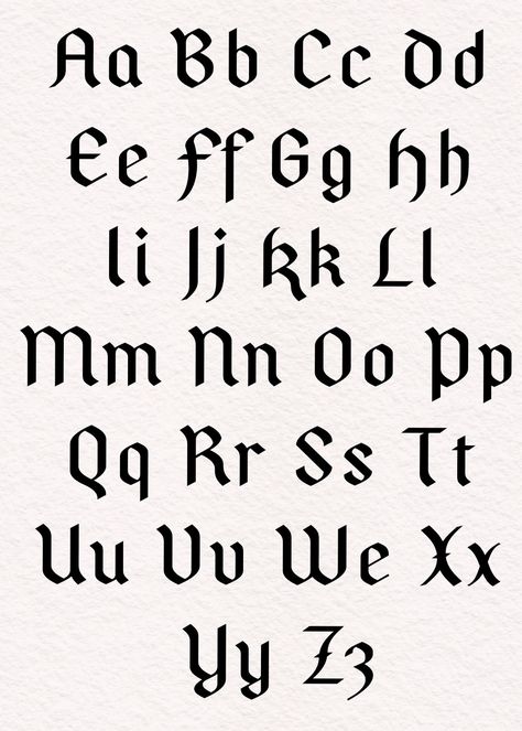 Easy Old English Font, Old Writing Alphabet, Old Style Writing Font, Old Time Fonts Alphabet, History Fonts Alphabet, Ancient Calligraphy Fonts, Old Timey Fonts Alphabet, Old Alphabet Letters, Simple Old English Font