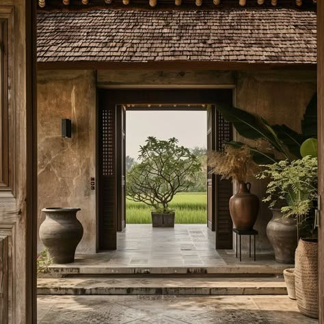 Celebrating natural stone finishes (and yes, that library) #librariesofinstagram #texture #naturalstone #calmdecor #bathroomdesign… | Instagram Balitecture Exterior, Bali Stone Pool, Balinese Resort Architecture, Bali Meditation Retreat, Bali Stone Sculptures, Forest Resort, Jungle Life, Interior Design Process, Thatched Roof