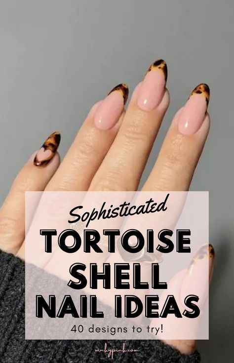 This Post Has 40 Sophisticated Tortoise Shell Nail Ideas. Whether you are into the mob wife aesthetic, the old money trend, or just want some Sophisticated nail designs, there is some great nail inspo in this post to give you the most amazing Tortoise Shell nails. Nail Art Designs Tortoise Shell, Tortoise Shell Manicure, Tortoise Nail Tips, Nail Design Tortoise, Tortoise Shell Tips, Matte Tortoise Nails, Tortas Shell Nails, Tortishell Nails Design Almond, Tortoise Nail Design