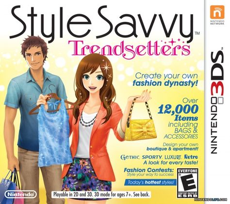 ... , let it be known that such a position would be folly as Style Savvy: Trendsetters is one of the most from-out-of-nowhere-good games in the Nintendo 3DS library. Description from superphillipcentral.com. I searched for this on bing.com/images Nintendo 3ds Games, Nintendo Ds Games, 2012 Fashion, Ds Games, 3ds Xl, Athletic Hairstyles, Style Savvy, Game Boy, Nintendo 3ds