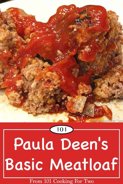 Paula Deen Meatloaf Recipes, Meatloaf Recipes Food Network, Basic Meatloaf, Meatloaf Recipes Pioneer Woman, Homemade Meatloaf, Classic Meatloaf Recipe, Good Meatloaf Recipe, Classic Meatloaf, Paula Deen Recipes