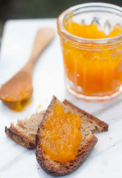 Pumpkin jam, a seasonal treat, sublime on toast or paired alongside a cheese platter! Pumpkin Jam, Easy Jam, Sugar Pumpkin, Jam And Jelly, Apricot Jam, Pumpkin Seasoning, Jams & Jellies, Jam Recipes, Food Processor