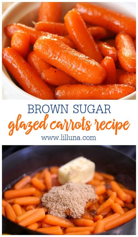 Cooked Sweet Carrots, Sweet Cooked Carrots, Easy Sweet Carrots, Fresh Cooked Carrots, Easy Cooked Carrots Recipe, Thanks Giving Veggie Sides, Oven Cooked Carrots, How To Make Sweet Carrots, Cooked Carrots Stove Top